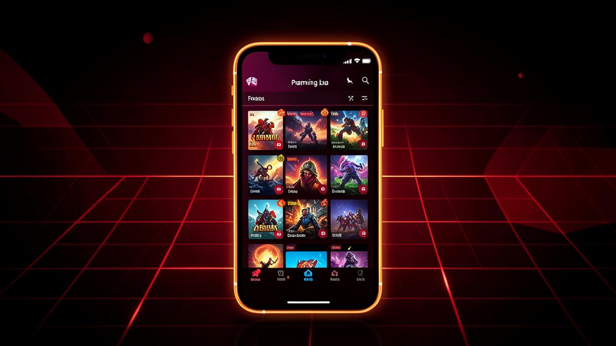 Overview graphic representing the full IC7 Game app ecosystem on Android